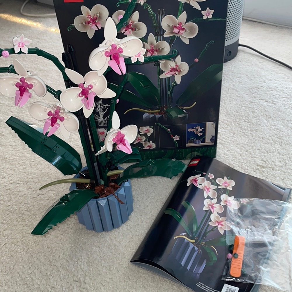 Lego Orchid